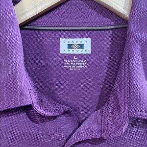 Joseph Abboud Men's Polo in Rich Purple